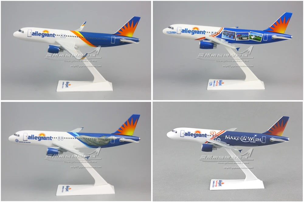 19 см American Loyal AirlinesA320 Акулий крылья/Дельфин/Флорида/Make A WISH окрашенные 1:200 сборка