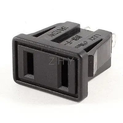 

AC 125V 15A 2 Pins IEC320 C9 Power Inlet Socket Connector