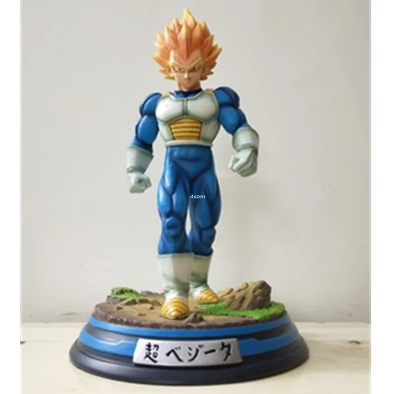 1" Dragon Ball Z статуя Супер Саян бюст Вегета полноразмерный портрет Kakarotto GK экшн Коллекционная модель игрушечная коробка 29 см Z2580