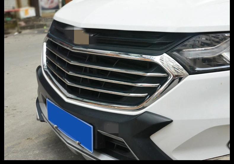 Для Chevrolet Equinox бампер воздухозаборная решетка Планки передняя решетка полосы центр гоночный чехол внешние аксессуары