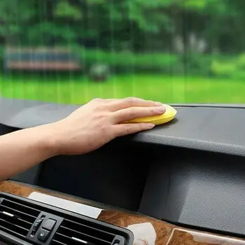 

Set Car Cleaning Brush Interior 12Pcs Wooden Handle Boar Hair Towel Sponge