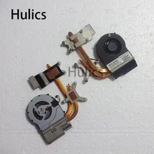 Hulics для HP DV6-3000 DV7-4000 DV6 DV7 Охлаждающий радиатор с вентилятором 622032-001 637609-001 604787-001 609965-001 аккумулятор большой емкости