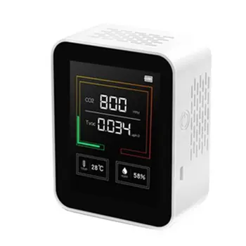 

Carbon Dioxide CO2 Detector Gas Concentration Content Color Sn Ligent Air Tester Air Quality Analyzer CO2 Detector