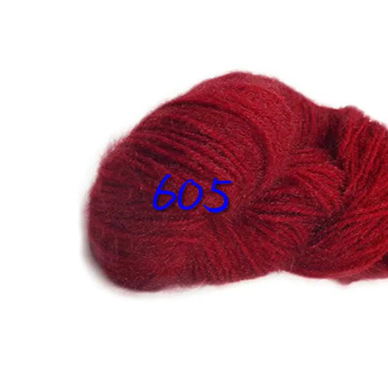 2 balls* 150g squirrel woolen Fil-Lumiere thick yarn cap hat mohair wool coat thread knitting needle yarn scarf line soft ZL49