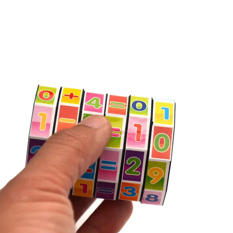 Kids Education Learning Math Toys For Kids Puzzle Cube Creative add subtract multiply and divide Educational Toy12