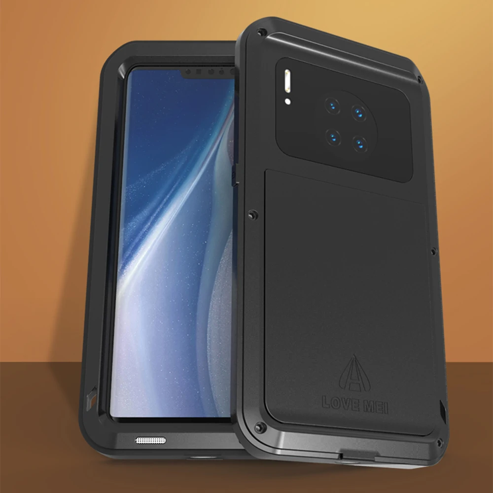 Металлический чехол для Huawei Mate 30 Pro Прочный противоударный телефона 4G