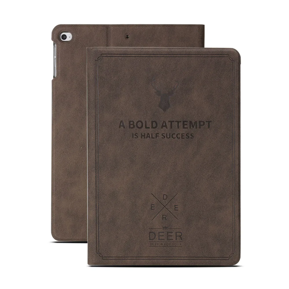 Coffee Чехол для Apple iPad Mini 4 5 чехол из искусственной кожи ультра тонкий чехол для смарт-телефона для iPad Mini 5 Чехол A1538/A1550 Funda - Цвет: Coffee
