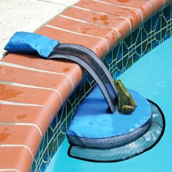 

Top-Animal Saving Escape Ramp for Pool Escapes Pool Supplies Animal Pool Escape Ramp Avoid Swimming Pool Water Changing