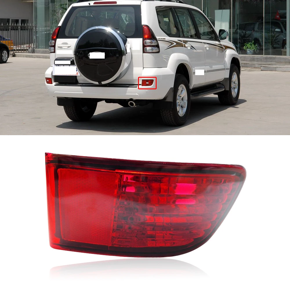 CAPQX для Toyota Land Cruiser Prado 120 J120 GRJ120 TRJ120 FJ120 02-09 задний бампер стоп светильник