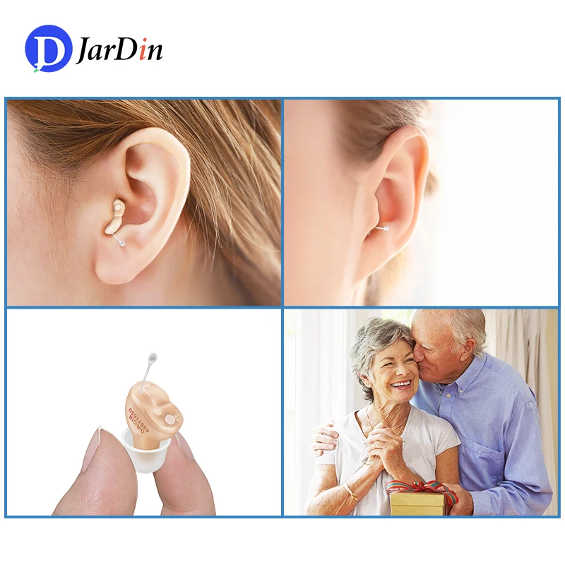 CIC Hearing Aids for Deafness/Elderly Micro Wireless Hearing Aid Invisible Hearing Aid Ear Sound Amplifier Audifonos Dropshippi 5
