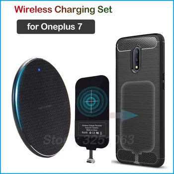 

Qi Wireless Charging Device for Oneplus 7 Wireless Charger & USB Type C Adapter Charging Receiver Gift Phone Case 1+7