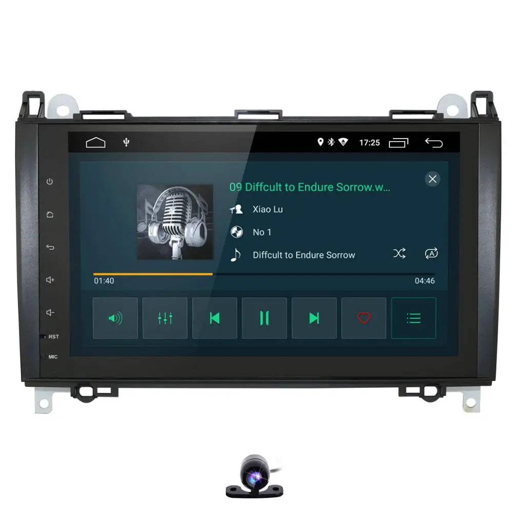 " ips Android 9,0 4G 64G Автомобильный gps для Mercedes Benz Sprinter B200 b-класс W245 B170 W209 W169 A180 A160 W906 радио без dvd