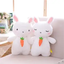 Милый мультфильм станция-Репка кролик кукла Дети Маленький кролик, плюшевая кукла подарок на день рождения