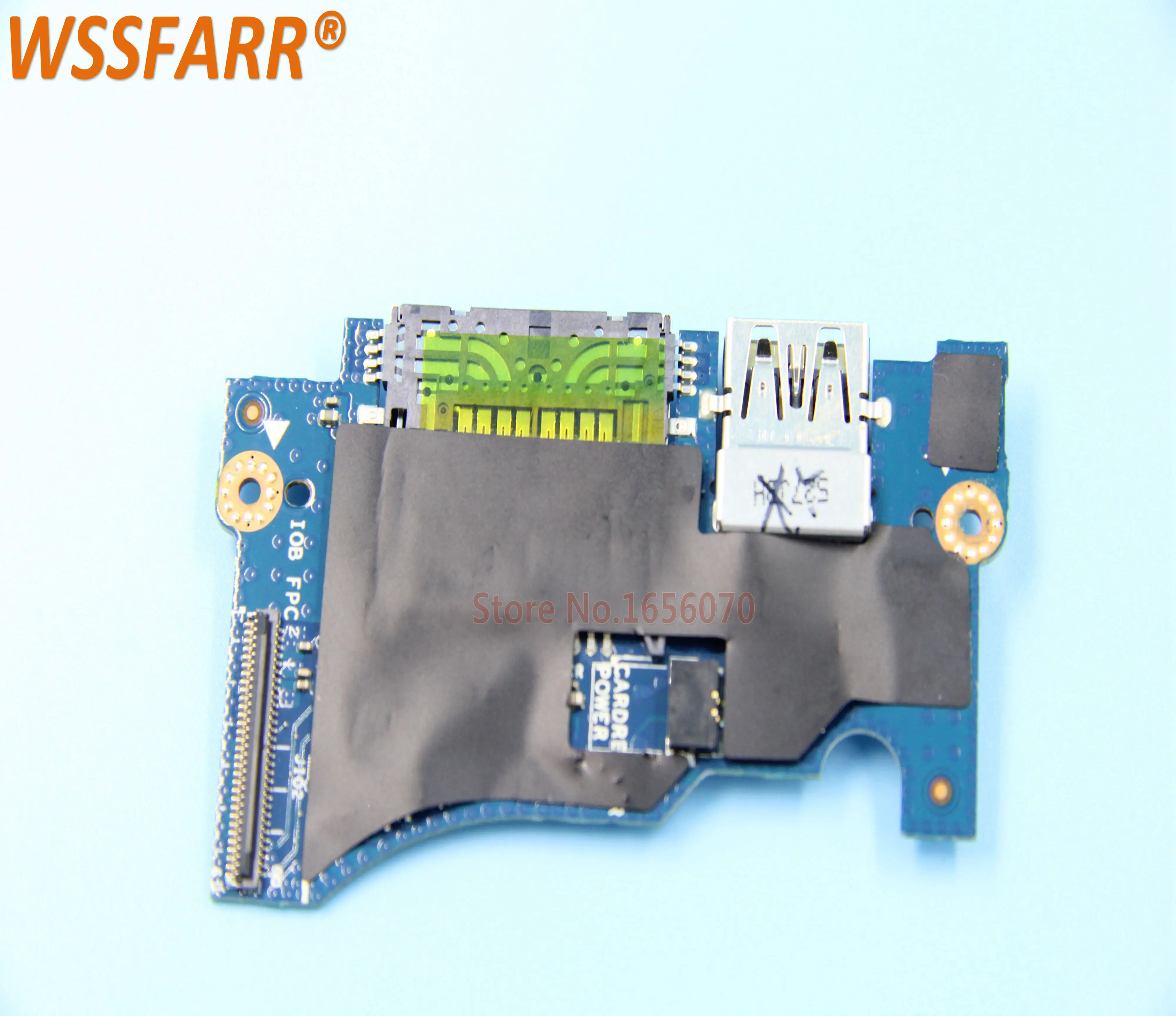 Для Dell XPS 13 9343 USB кард-ридер матрица кнопки питания LS-B441P 0Y1TPF Y1TPF Протестировано