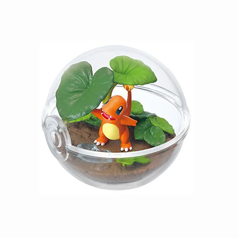 6 шт./компл. Япония AnimeTransparent шар Charmander Cyndaquil Celebi запдоса, Muma км фигурка игрушки подарки для детей