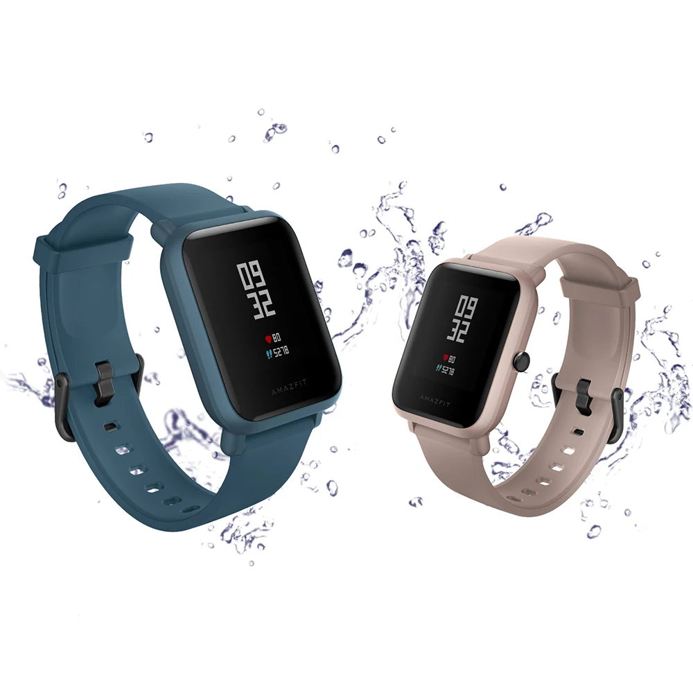 Huami AMAZFIT Bip Lite Смарт часы длительное время 3ATM водонепроницаемый монитор сердечного ритма шагомер сенсорный экран умные часы