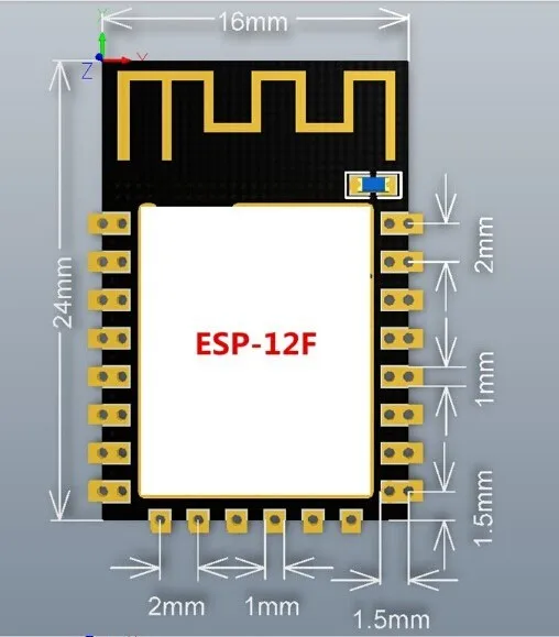 Новая версия ESP-12E(замена ESP-12) ESP8266 удаленный Серийный порт wifi беспроводной модуль ESP-12E ESP12E ESP-12F для arduino