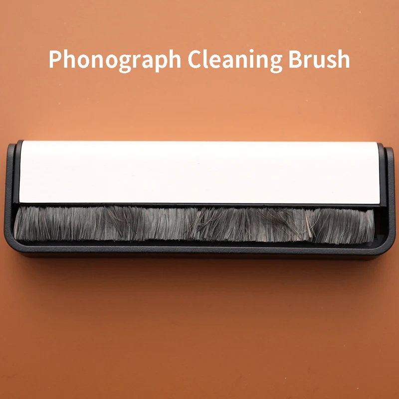 Kullanışlı plak çalar temizleme kiti fonograf küçük fırça vinil temizleyici