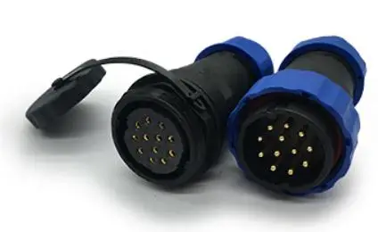 UAC28TP-12 IP68 Водонепроницаемый авиационный провод разъем и розетка мужской и женский 3 5 7 9 12 16 19 24 26Pin 28 мм прямой тип авиационный штекер - Цвет: UAC28TP-12