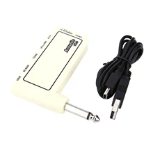 Bass Headphone Amp Carry On USB Chargable Portable Pocket Guitar Headphone Amp Music Equipment