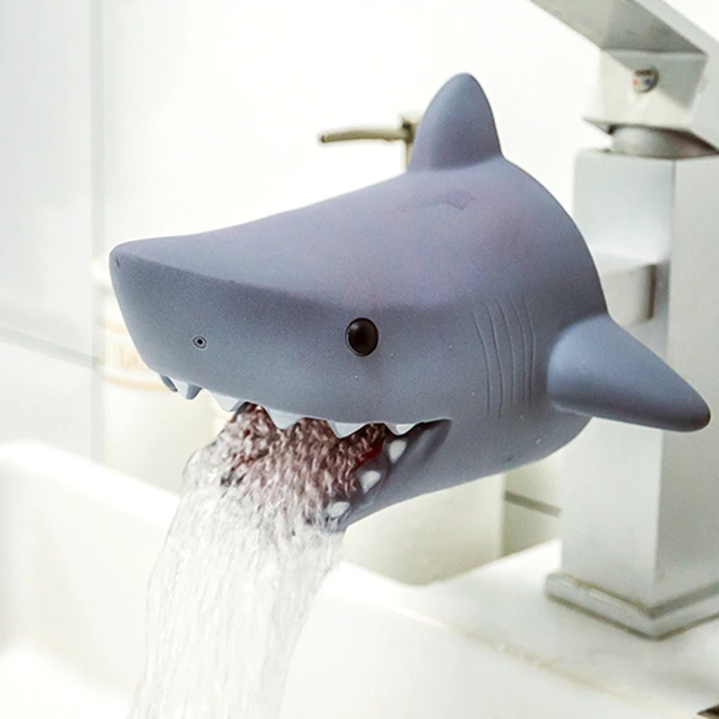 Cute Cartoon Faucet Extender for Kids Hand Washing In Bathroom Sink Accessories Kitchen Tap Convenient for Baby Washing Helper 3