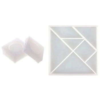 

DIY Round Silicone Storage Box Mold Mould Jewelry Casting Craft with Resin Epoxy Silicone Mold