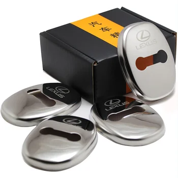 

Car Styling Door Lock Covers For Lexus RX300 RX450 IS200 IS250 IS300 GS300 Accessories Car Styling