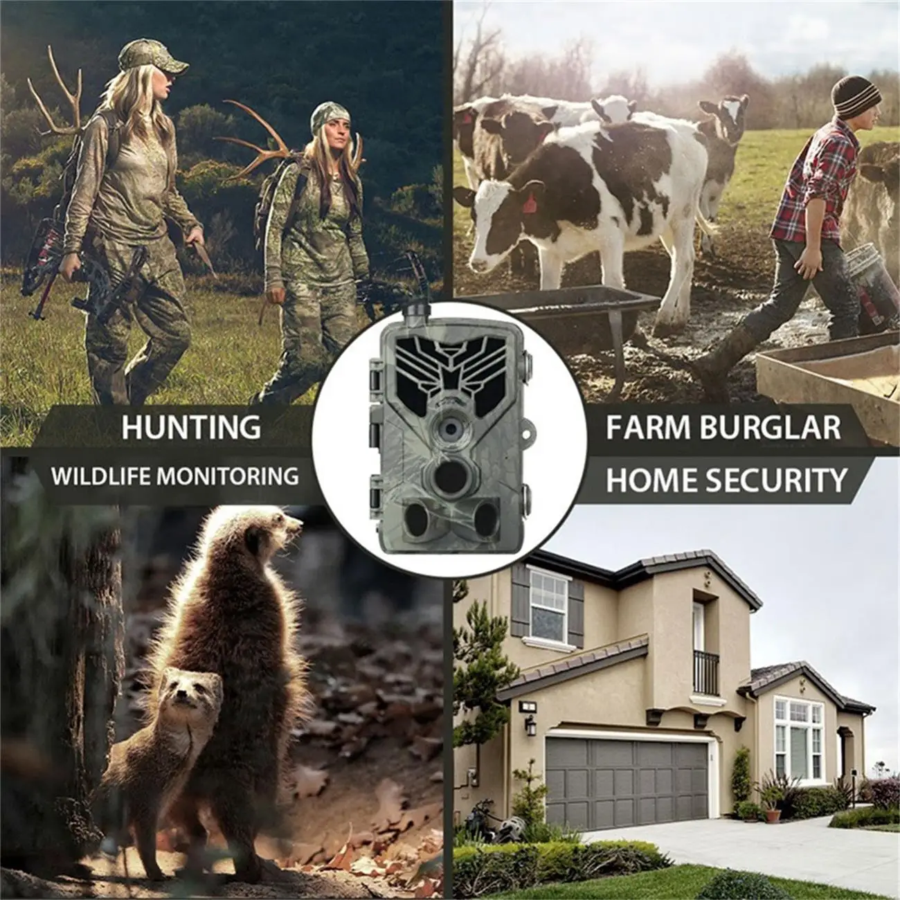 HC810LTE 4G Hunting Camera MMS SMS SMTP FTP Cellular Wireless Waterprroof 20MP 1080P Trigger Night Vision Trap Outdoor Wildlife
