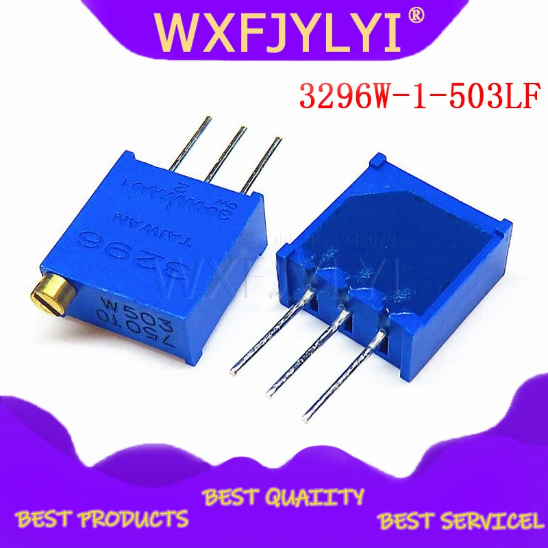 10pcs 3296W1503LF 3296W 50K ohm 503 3296W1503 3296W503 W503