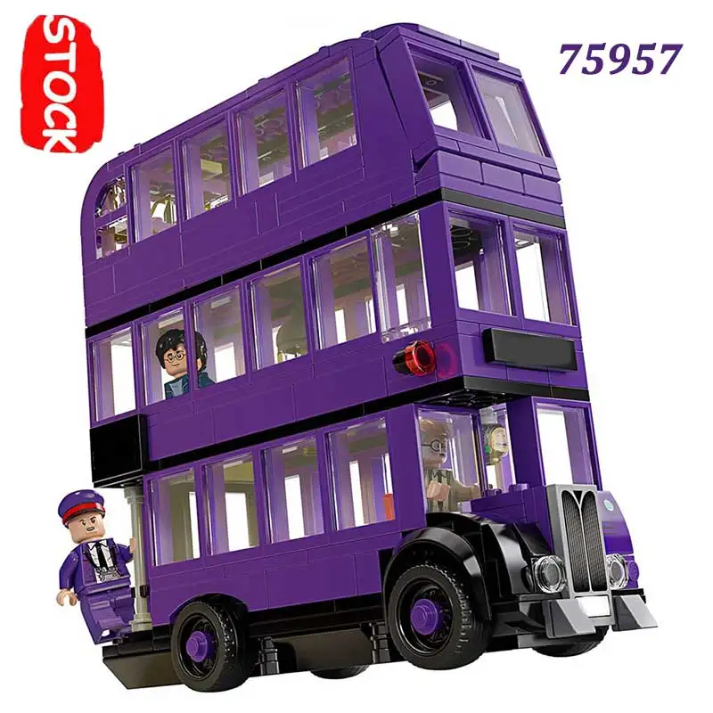Bela 11342 рыцарский автобус MOC Hogwartsinglys большой зал часы башня замок Lepinblocks игрушки