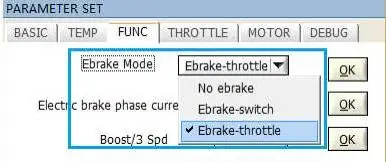  Ebrake-throttle