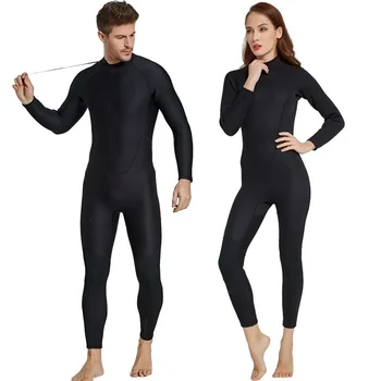 

SBART's Diving Suit Thickened Thermal Long-Sleeved One-Piece Swimsuit Cold Resistant Scratch Surf Couple Diving Suit