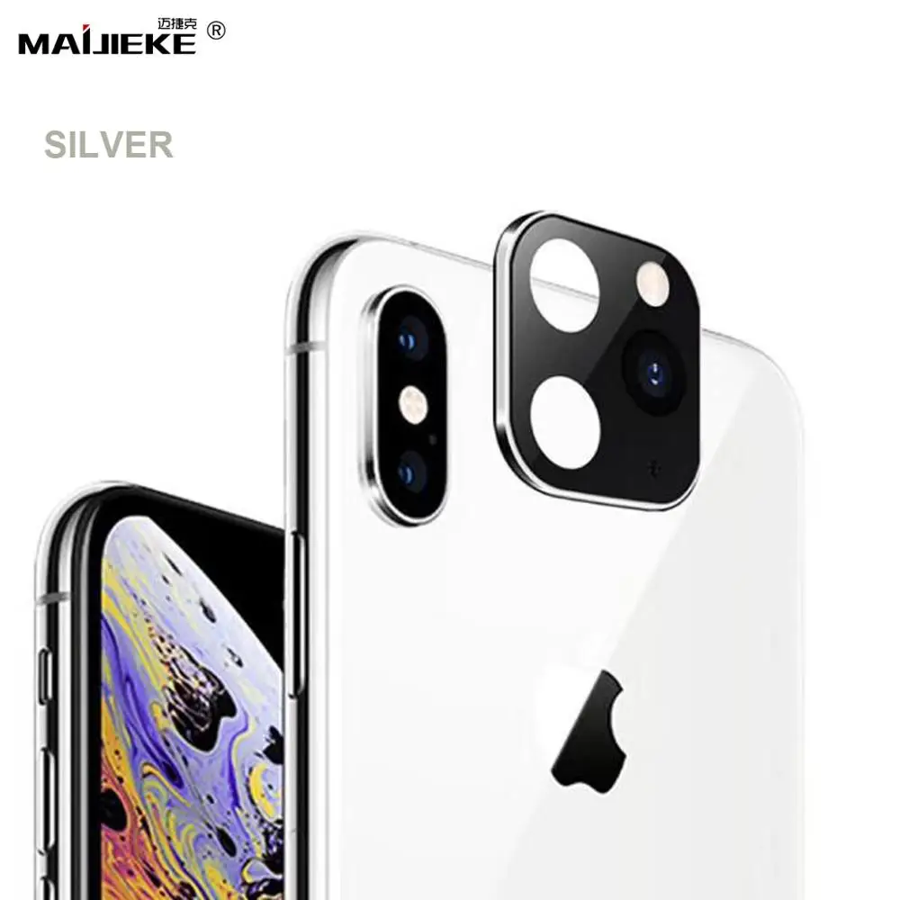 10 шт. Новая защитная пленка для задней камеры для iPhone X XS Max выглядит как для iPhone 11 Pro поддельная наклейка для камеры