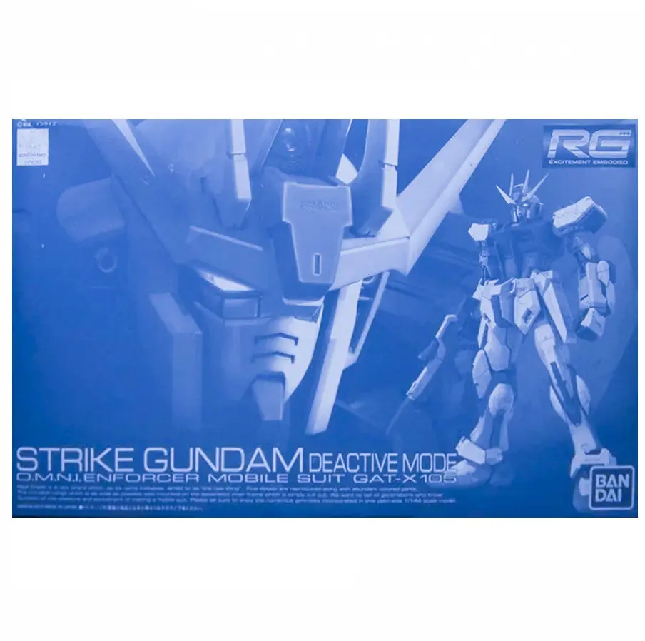 Премиум Bandai RG 1/144 мобильный костюм STRIKE GUNDAM набор моделей для сборки фигурки