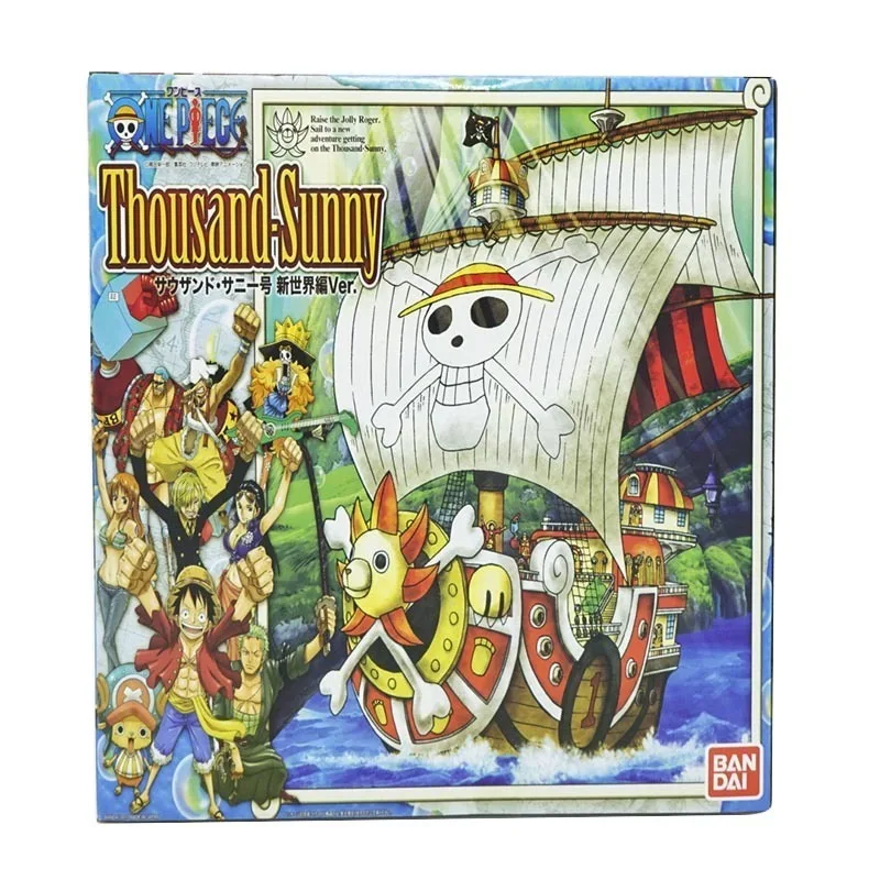 Одна деталь тысяча Солнечный & Going Merry Boat ПВХ фигурка Аниме фигурки Собранная