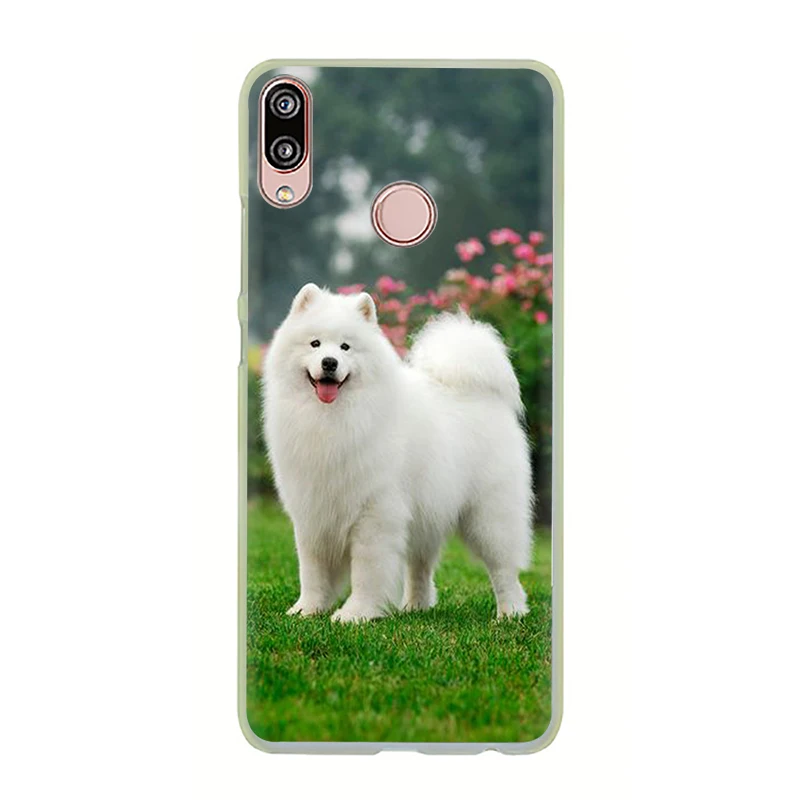 Прекрасная собака самоед жесткий чехол для телефона для huawei Honor play 10 8C 8X8 9 Lite 7C 7X 6A 7A 6C вид 20 9X Pro - Цвет: H4