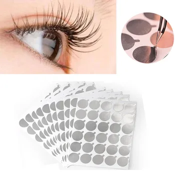 

10 Sheets(300pcs) Disposable Eyelash glue holder Pallet Waterproof Eyelash Extension glue pads Under Stand Eyelash Eye Tools