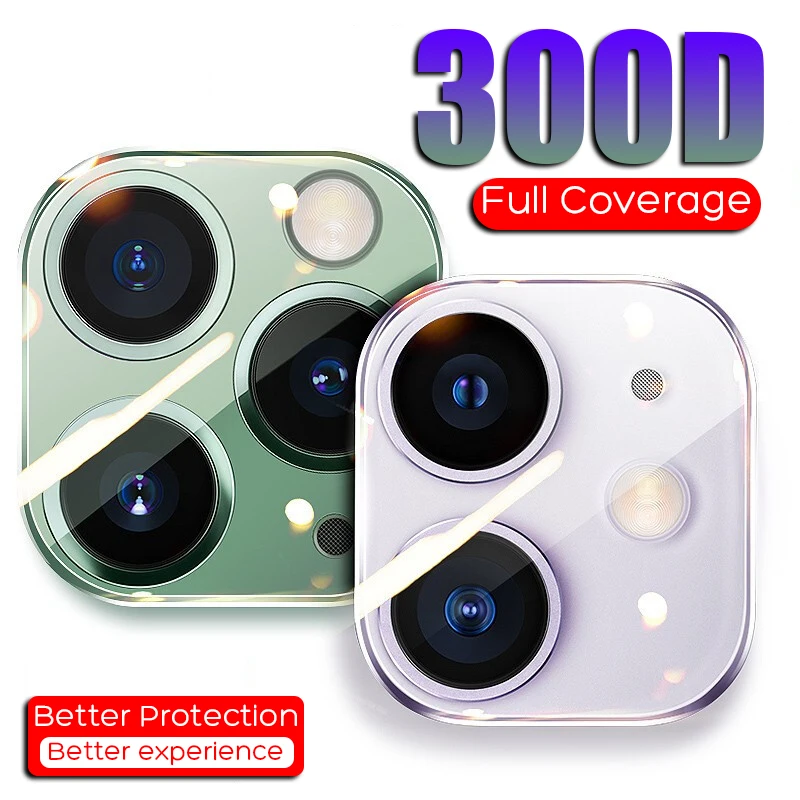 

300D Full Cover Camera Screen Protector For iPhone 11 Pro XR X XS Max Tempered Glass For iPhone 11 Pro MAX Lens Protective Film