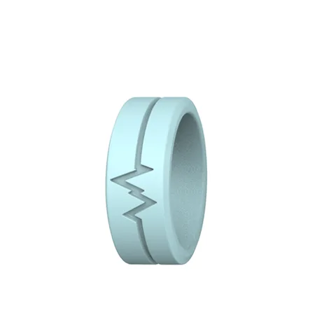 Camping Supplies Outdoor Survival Luminous Silicone Ring Luminous Environmental Protection Ring Three Colors