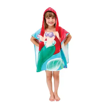 

Digital Printed Beach Towel Kids Towel Microfiber Mermaid Children Hooded Bath Towel Bath Soft Towel HT40