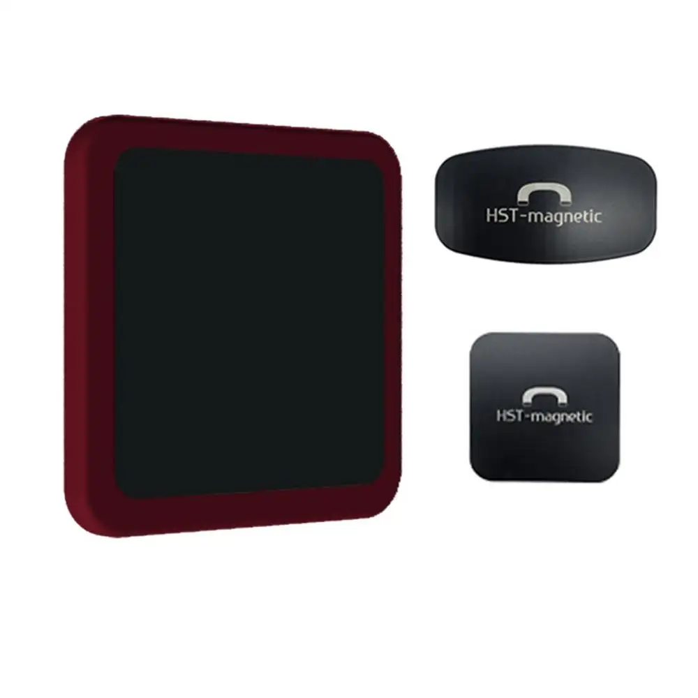 Black and Red Универсальная Магнитная подставка, наклейка, держатель для мобильного телефона, карта, планшет, настенное крепление для автомобиля, дома, офиса, спортзала, для iPhone, iPad Pro, Air - Цвет: Black and Red