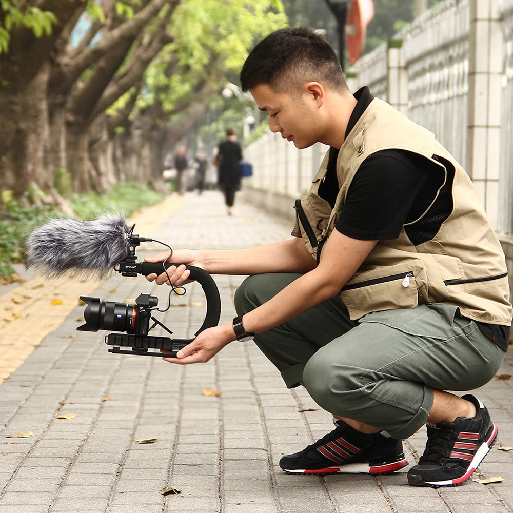 U-образный c-образный стабилизатор Steadicam портативный держатель камеры Видео Ручка DV кронштейн комплект для SLR DV фотографии