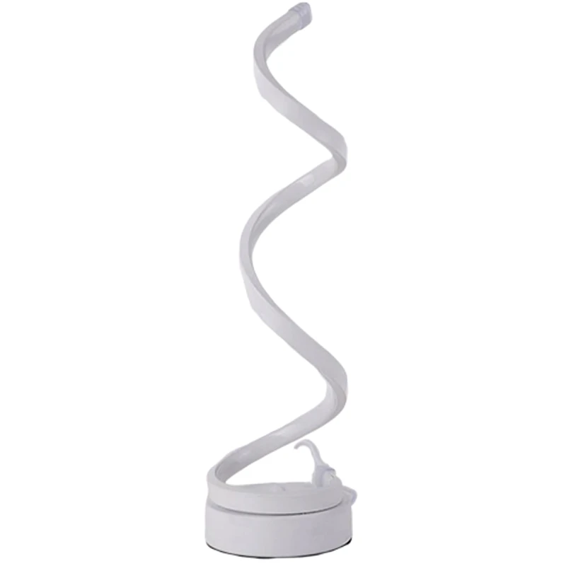 

Modern 24W LED Table Lamp for Home Bedroom Reading Desk Light Bedside Lamp Study Eye Protect US Plug