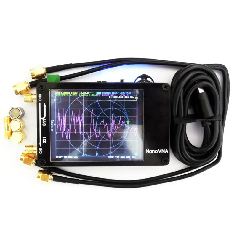 

Antenna Network Analyzer 50KHz - 900MHz UHF Digital Display Screen Professional VHF MF