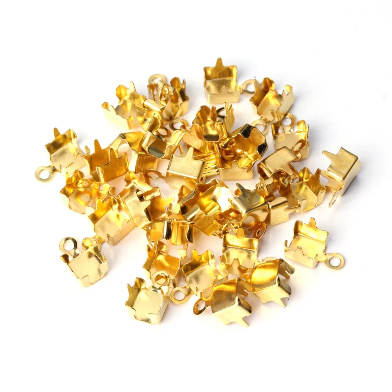 

100 шт./компл. аксессуары для самостоятельной сборки, застежка для стразы, цепочка для Стразы