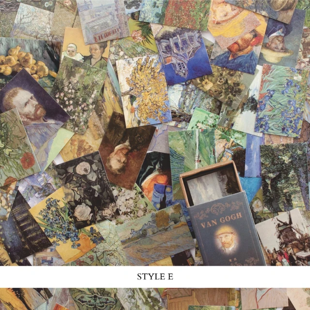 Mr.paper 100pcs/box Vintage Story Kraft Paper Scrapbooking/Card Making/Journaling Project DIY Diary Decoration LOMO Cards E