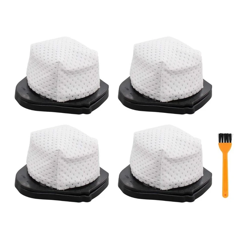 

Washable Vacuum Dust Cup Filter for Shark SV75 SV70 SV726 Hand Vacs SV736 SV738 SV748 SV760 XSB726N with Brush Pack of 4