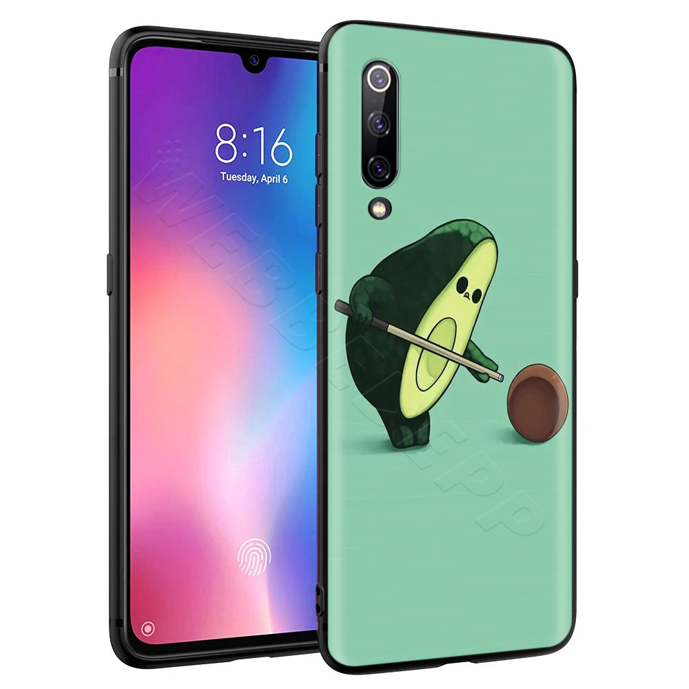 Вкусный авокадо чехол для спортивной камеры Xiao mi Red mi Note 8 mi, возраст 3, 6, 8, 9, A1 A2 A3 8A 6X9 T CC9 Lite SE Pro Max F1 10