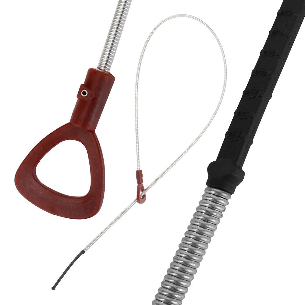 Car Transmission Gearbox Dipstick 122cm Oil Tool Auto Accessories For JEEP Wrangler DODGE Mercedes Benz W204 W203 W205 W211 W140 car oil dipstick handle