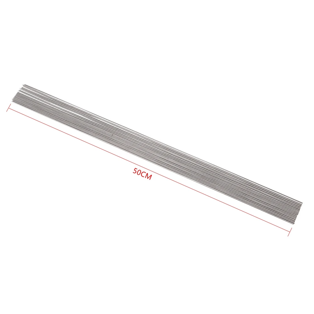 20PCS 50CM Edelstahl Federdraht Hartdraht Vollharter Draht Gerader Draht 0,2-3MM Federstahldraht – Detail 7